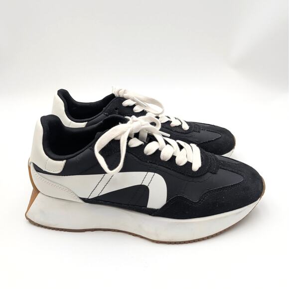 Steve Madden Julez Platform Sneaker Shoes Women's Black Multi Size US8.5M EU39 - Picture 4 of 15